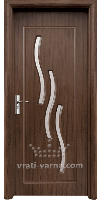 Интериорна врата Стандарт 014, цвят Венге
