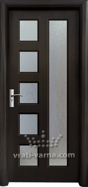 Интериорна врата Стандарт 048, цвят Венге