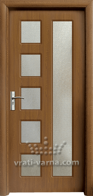 Интериорна врата Стандарт 048, цвят Златен ддъб