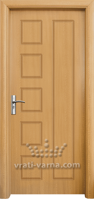 Интериорна врата Стандарт 048 P, цвят Светъл дъб