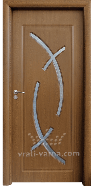 Интериорна врата Стандарт 056, цвят Златен дъб