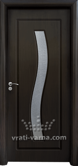 Интериорна врата 066, цвят Венге