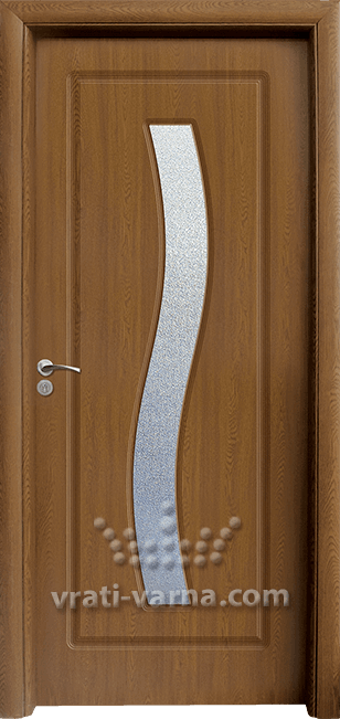 Интериорна врата 066, цвят Златен дъб