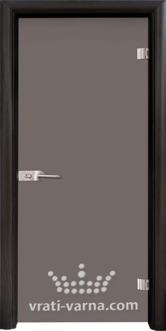 Стъклена интериорна врата Basic G 10, каса Венге