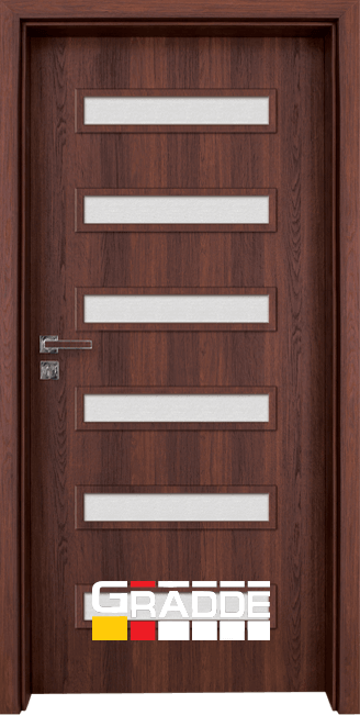 Интериорна врата Gradde Schwerin, цвят Шведски дъб
