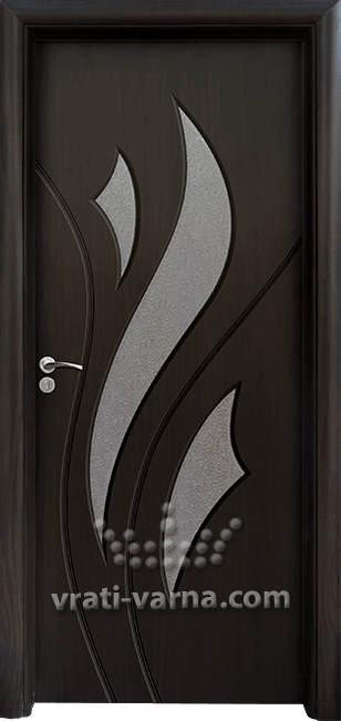 Интериорна врата Стандарт 033 цвят Венге