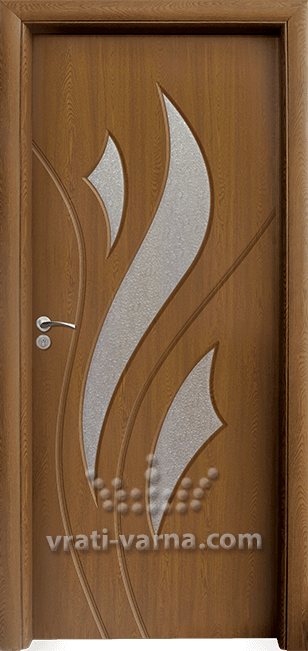 Интериорна врата Стандарт 033 цвят Златен дъб