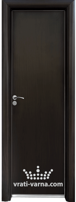 Алуминиева врата за баня – STANDART цвят Венге