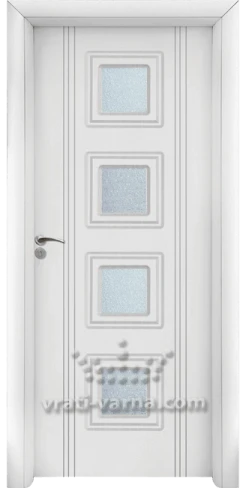 Интериорна врата Стандарт, модел 021, цвят Бял