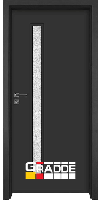Интериорна врата Gradde, модел Wartburg, Антрацит Мат
