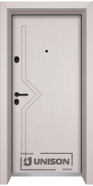 Входна врата Оптима 201p цвят Перла