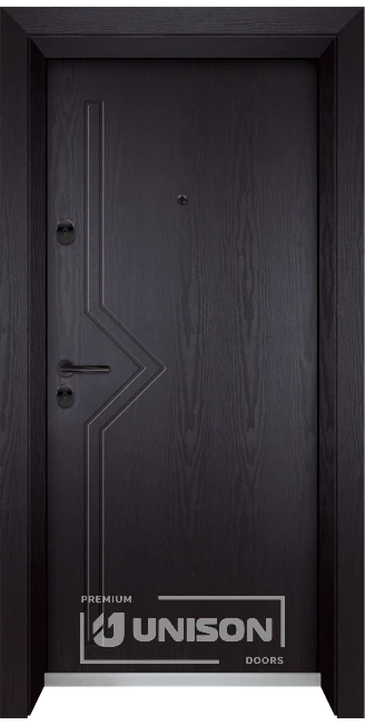 Входна врата Оптима 201p цвят Венге